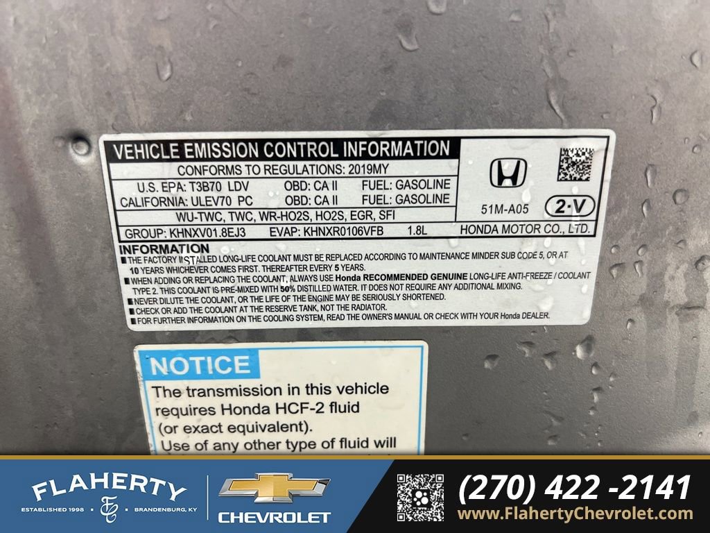 Used 2019 Honda HR-V LX image 17