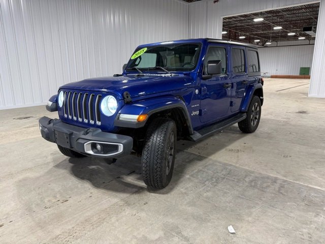 Used 2018 Jeep Wrangler Unlimited Sahara w/ Uconnect 4C Nav & Sound Group image 2
