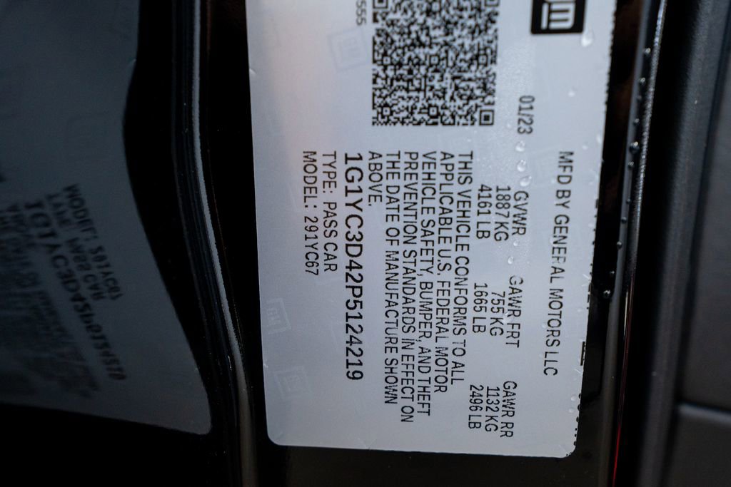 Used 2023 Chevrolet Corvette Stingray Premium Conv w/ Z51 Performance Package RWD image 51