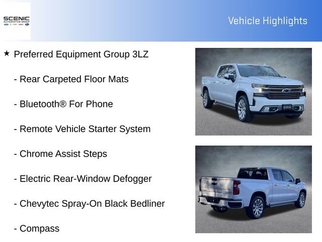 Used 2022 Chevrolet Silverado 1500 High Country w/ Technology Package image 15