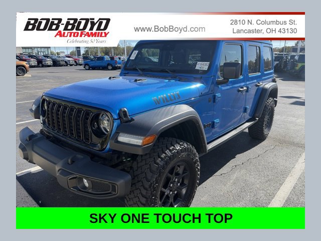 Certified 2024 Jeep Wrangler Unlimited Sport