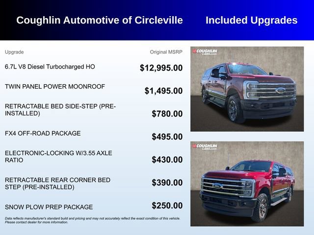 Used 2024 Ford F350 King Ranch w/ FX4 Off-Road Package image 3