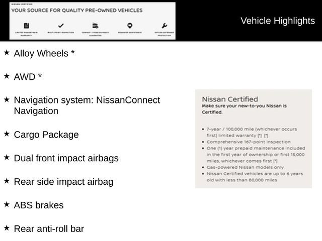 Certified 2023 Nissan Murano SL w/ Cargo Package AWD/4WD image 9
