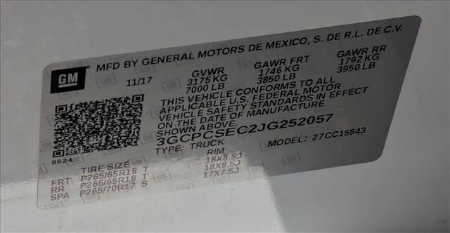 Used 2018 Chevrolet Silverado 1500 LTZ RWD image 15