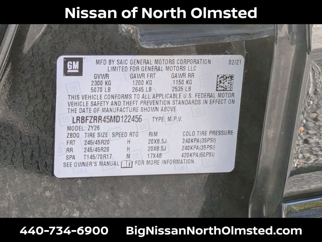 Used 2021 Buick Envision Avenir w/ Technology Package II image 29