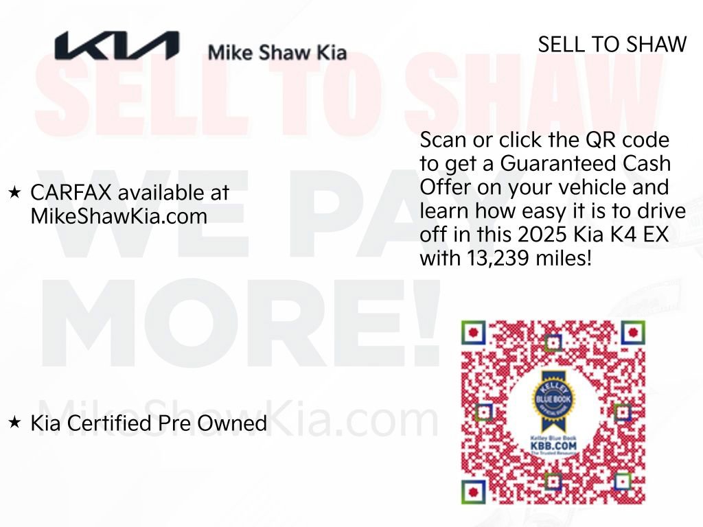 Certified 2025 Kia K4 EX image 12