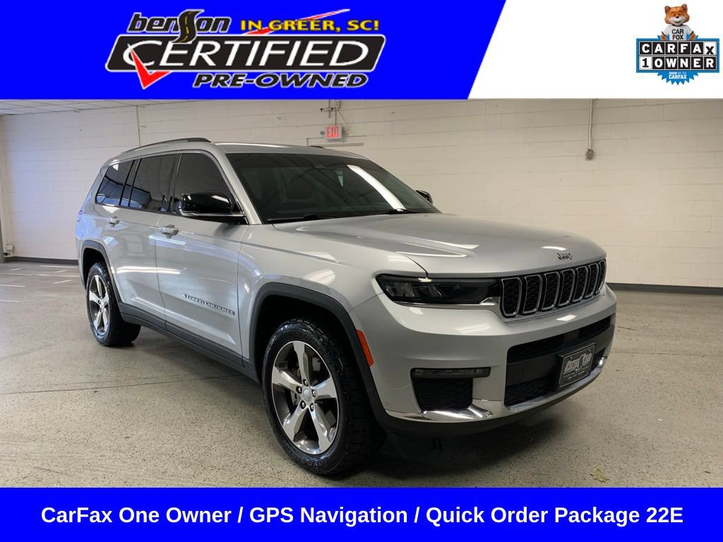 Certified 2021 Jeep Grand Cherokee L Limited RWD image 1