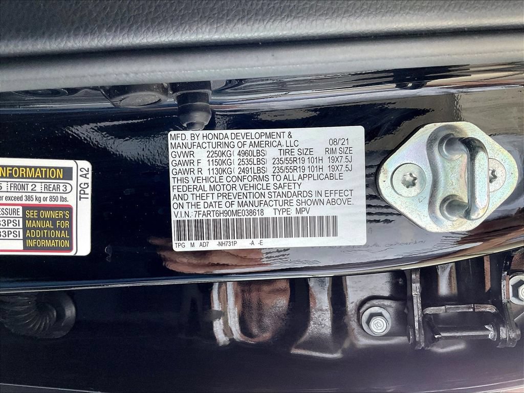 Certified 2021 Honda CR-V Touring image 24