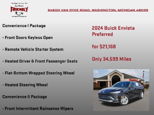 Used 2024 Buick Envista Preferred w/ Convenience I Package FWD image 10