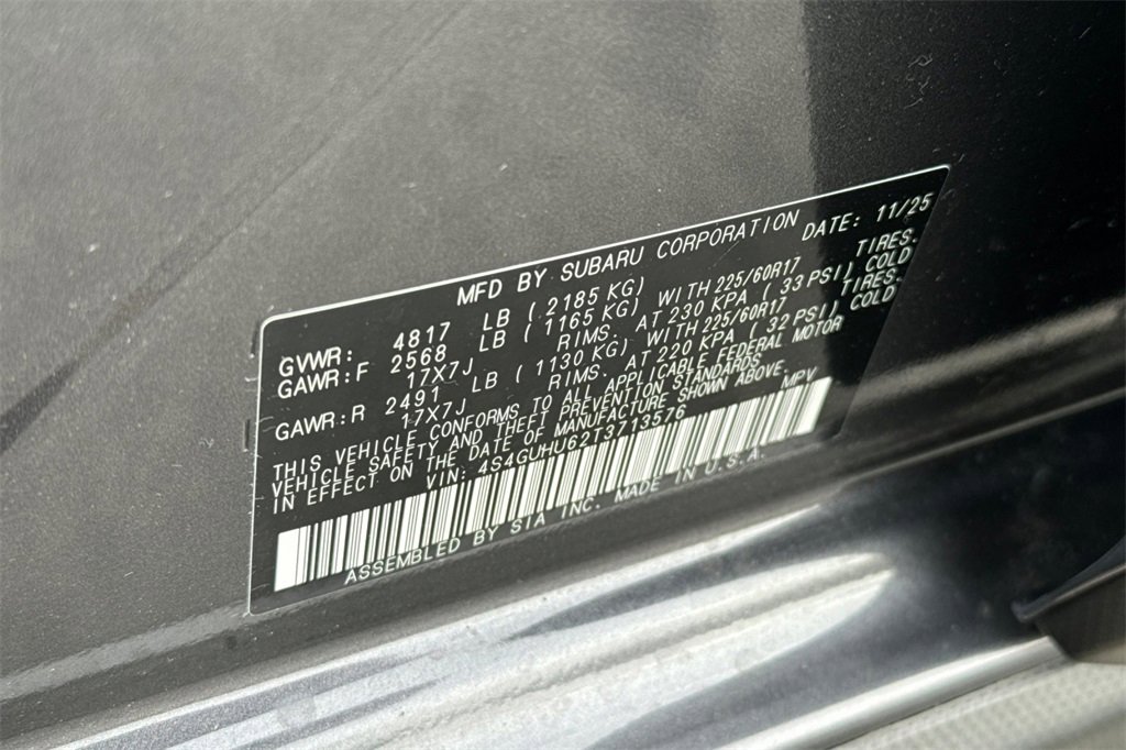 New 2026 Subaru Crosstrek 2.5i Wilderness image 34