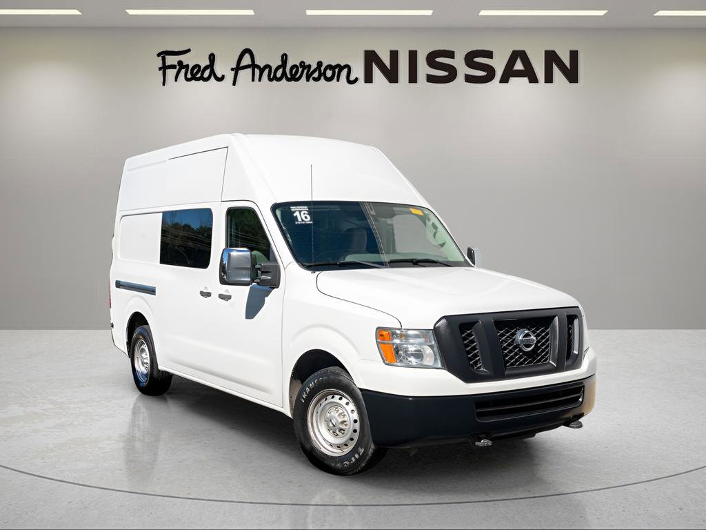 Used 2016 Nissan NV 2500 S w/ Back Door Glass Package