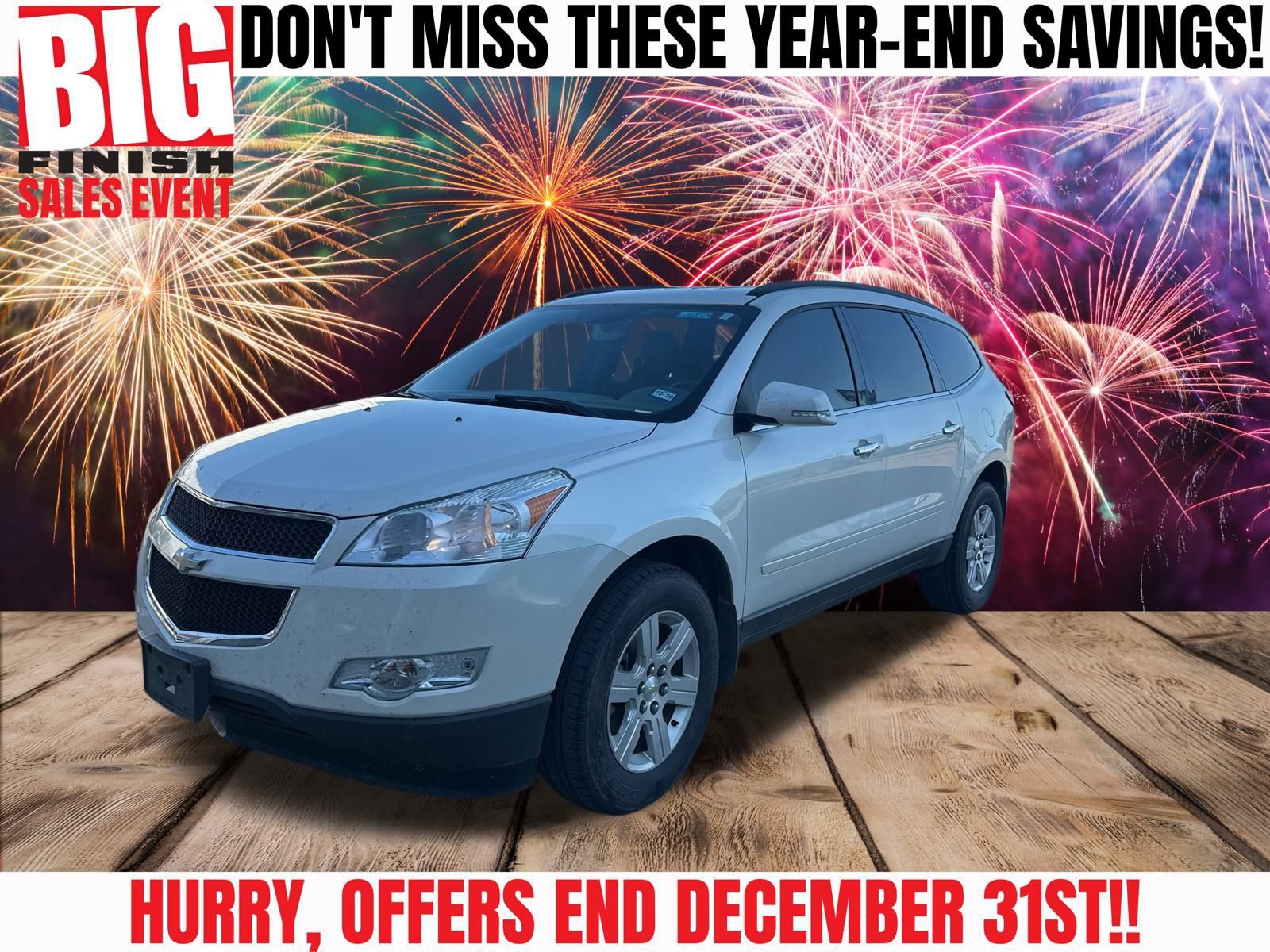 Used 2012 Chevrolet Traverse LT image 1