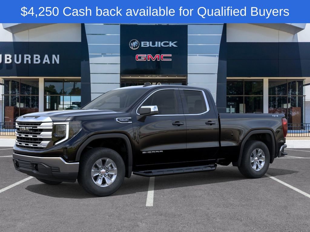 New 2026 GMC Sierra 1500 SLE w/ LPO, Black Badging Package AWD/4WD image 2