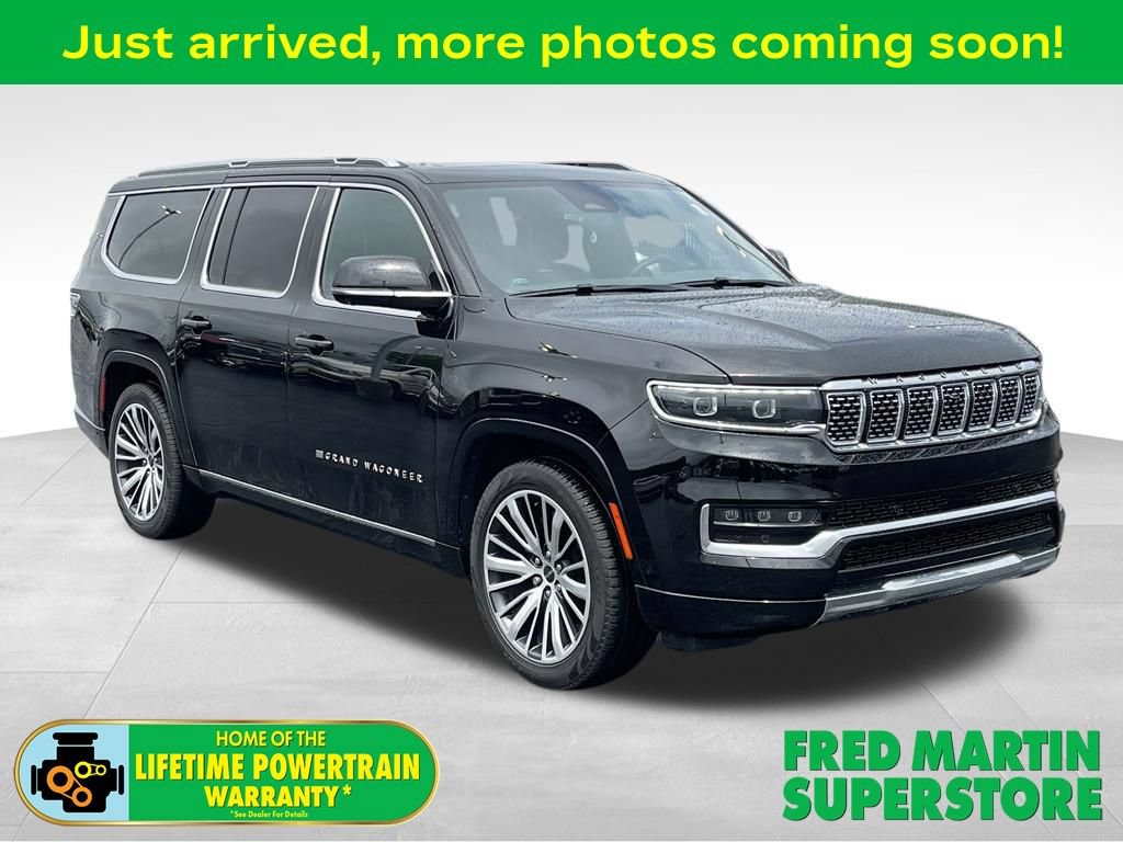 Used 2024 Jeep Grand Wagoneer L Series III w/ Rear Seat Video Group 1
