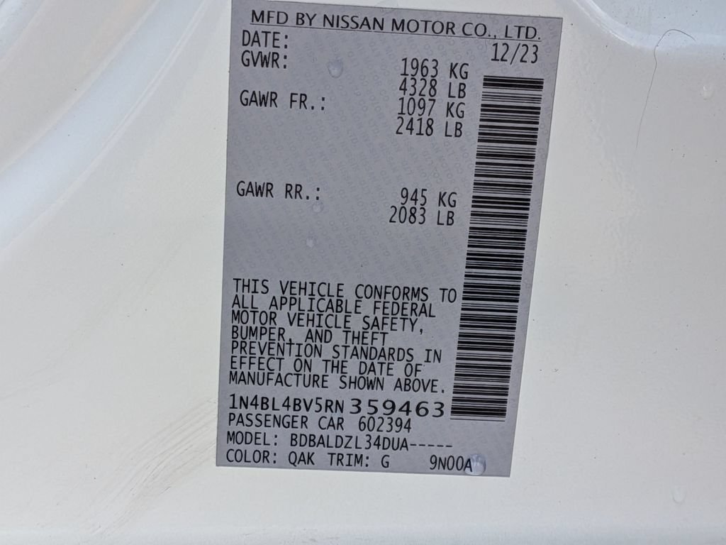 Certified 2024 Nissan Altima 2.5 S FWD image 29