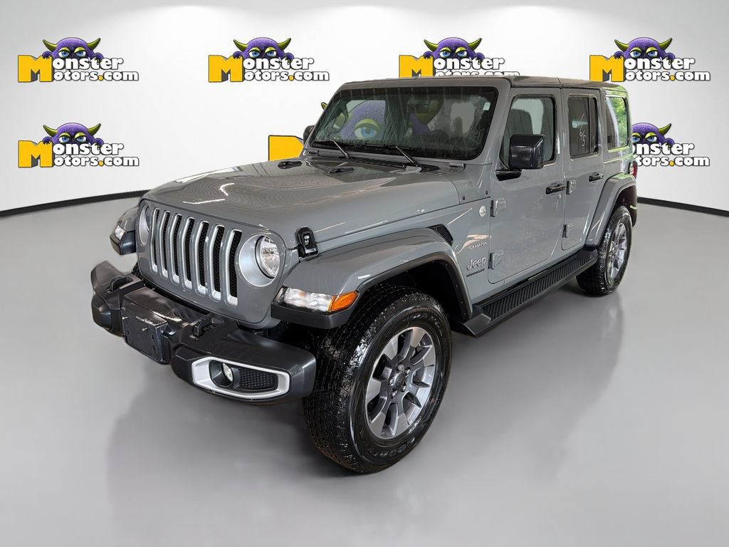Used 2023 Jeep Wrangler Unlimited Sahara w/ Cold Weather Group AWD/4WD image 1