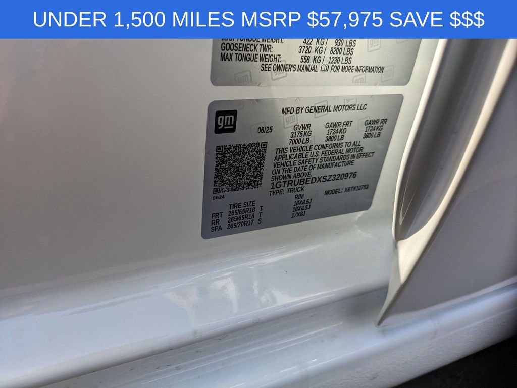 Used 2025 GMC Sierra 1500 SLE w/ X31 Off-Road Package image 30