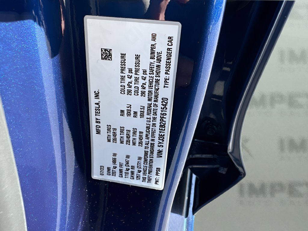 Used 2023 Tesla Model 3 Long Range AWD/4WD image 27