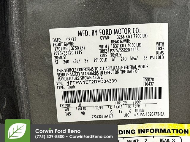 Used 2013 Ford F150 Platinum AWD/4WD image 35