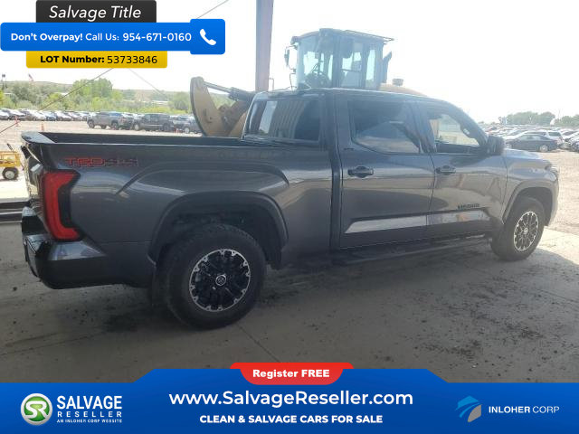Used 2023 Toyota Tundra SR5 w/ TRD Off-Road Package AWD/4WD image 4
