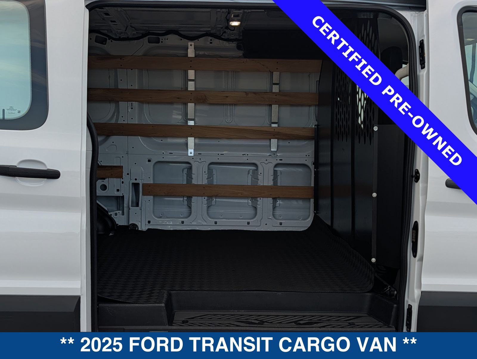 Certified 2025 Ford Transit 250 Low Roof w/ Exterior Upgrade Package RWD image 17