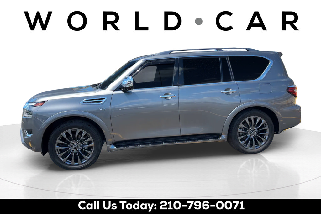 Used 2021 Nissan Armada Platinum w/ Captain's Chairs Package RWD image 4