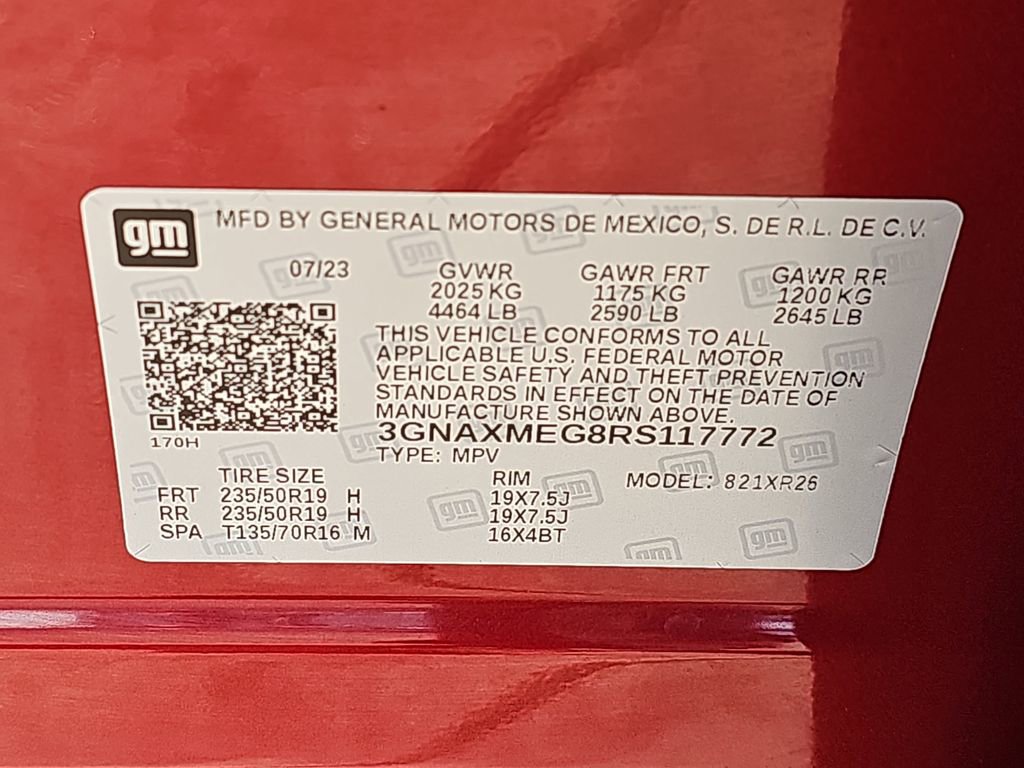 Used 2024 Chevrolet Equinox RS w/ RS Leather Package image 41