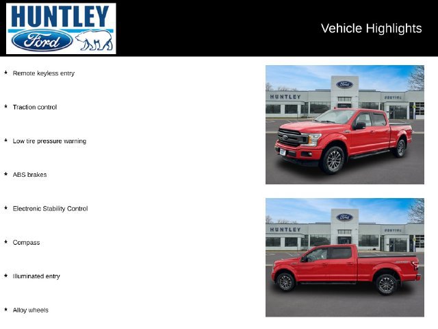 Used 2018 Ford F150 XLT w/ Equipment Group 302A Luxury AWD/4WD image 2