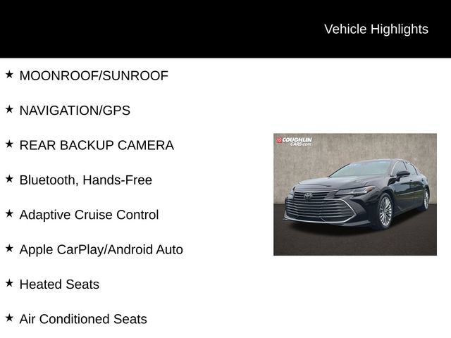 Used 2019 Toyota Avalon Limited FWD video 2