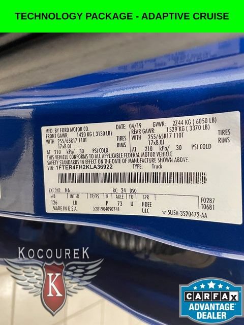 Used 2019 Ford Ranger XLT w/ Equipment Group 301A Mid AWD/4WD image 26