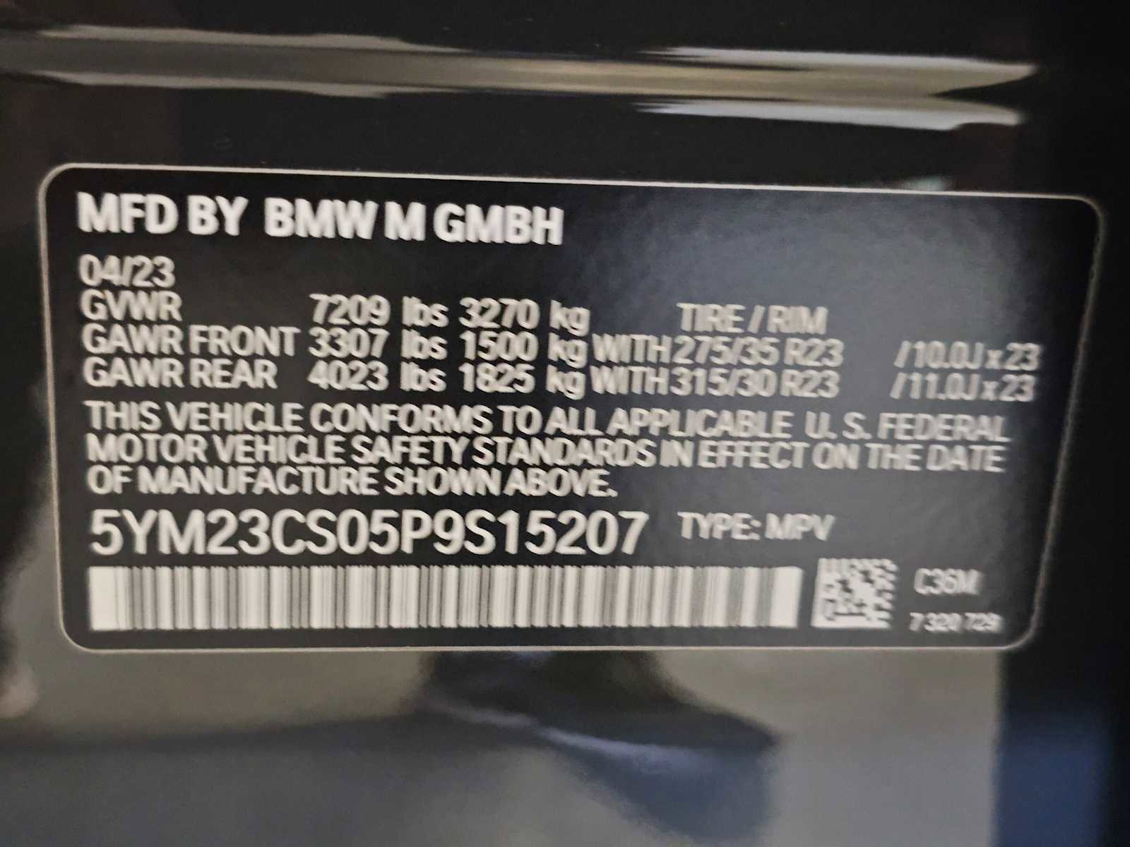 Used 2023 BMW XM AWD/4WD image 42