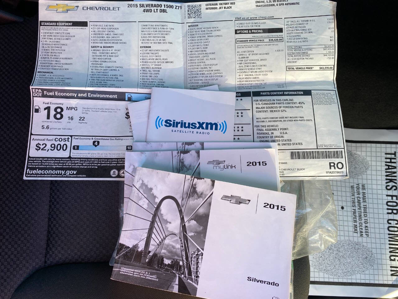 Used 2015 Chevrolet Silverado 1500 LT w/ All Star Edition image 31