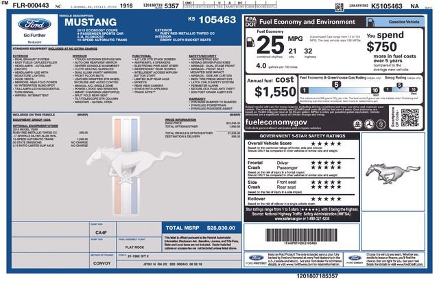 Used 2019 Ford Mustang EcoBoost image 36