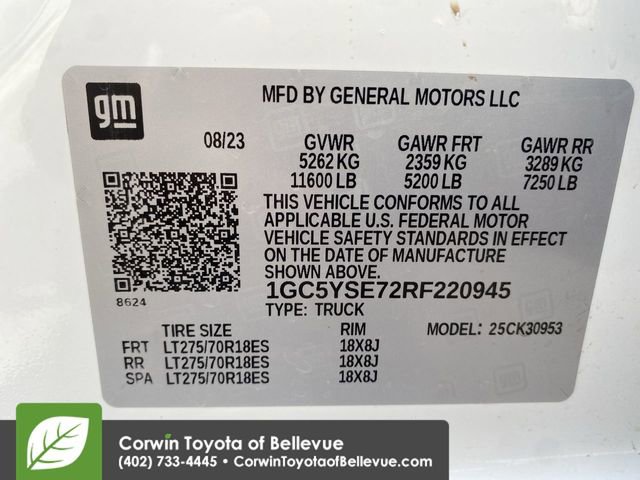 Used 2024 Chevrolet Silverado 3500 W/T image 25