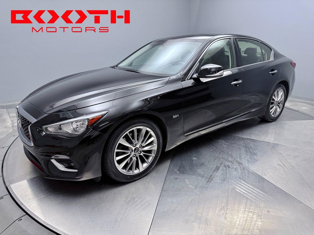 Used 2018 INFINITI Q50 Luxe w/ Cargo Package (L95)