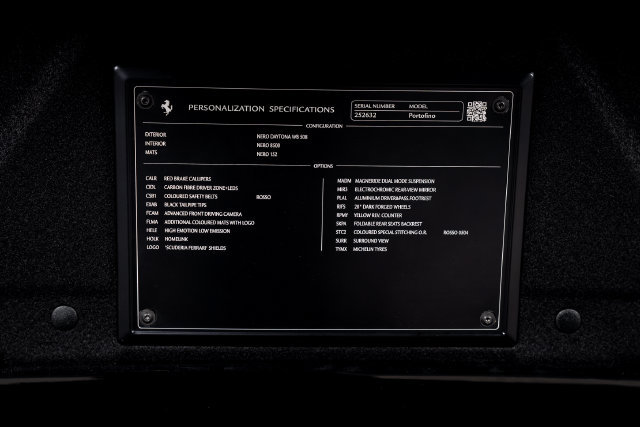 Certified 2020 Ferrari Portofino RWD image 67
