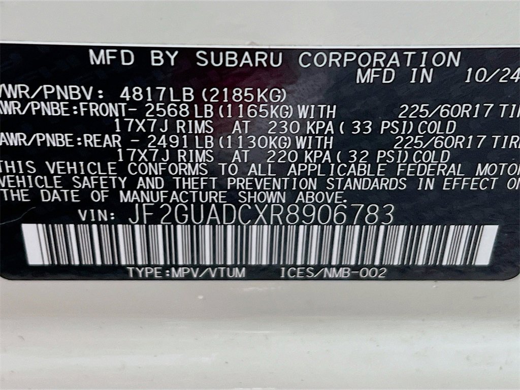 Used 2024 Subaru Crosstrek 2.0i Premium image 29