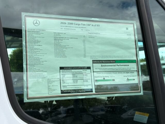 New 2026 Mercedes-Benz Sprinter 2500 image 25
