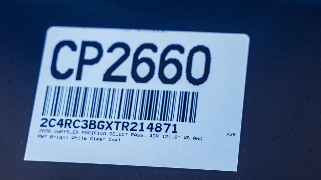 New 2026 Chrysler Pacifica Select w/ S Appearance Package image 32