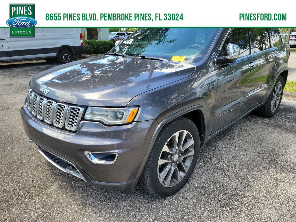 Used 2017 Jeep Grand Cherokee Overland w/ Jeep Active Safety Group image 1