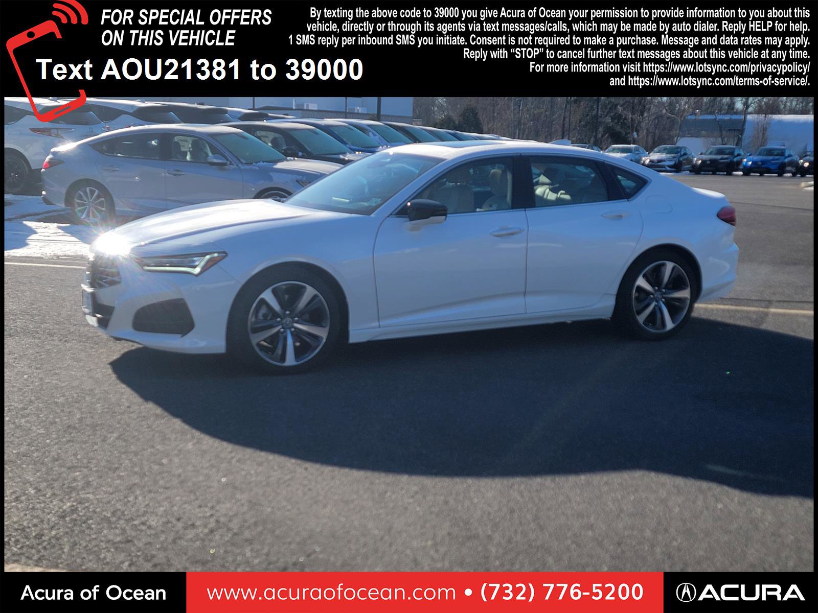 Certified 2025 Acura TLX w/ Technology Package FWD image 4