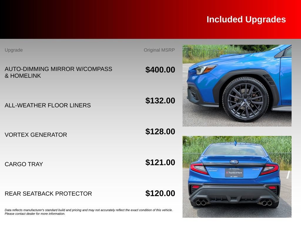 Used 2022 Subaru WRX Premium AWD/4WD image 4