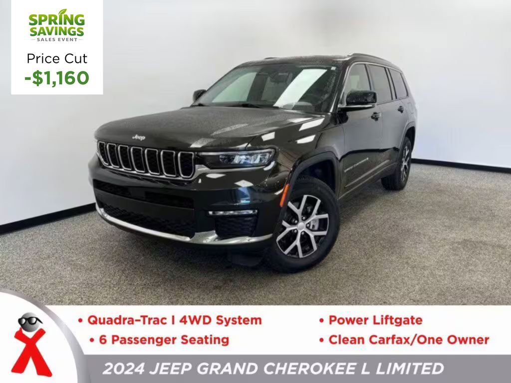 Used 2024 Jeep Grand Cherokee L Limited AWD/4WD image 1