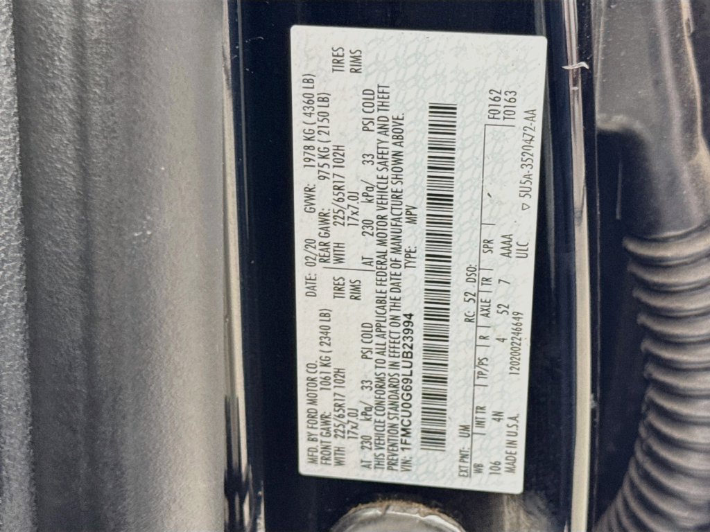 Used 2020 Ford Escape SE FWD image 39