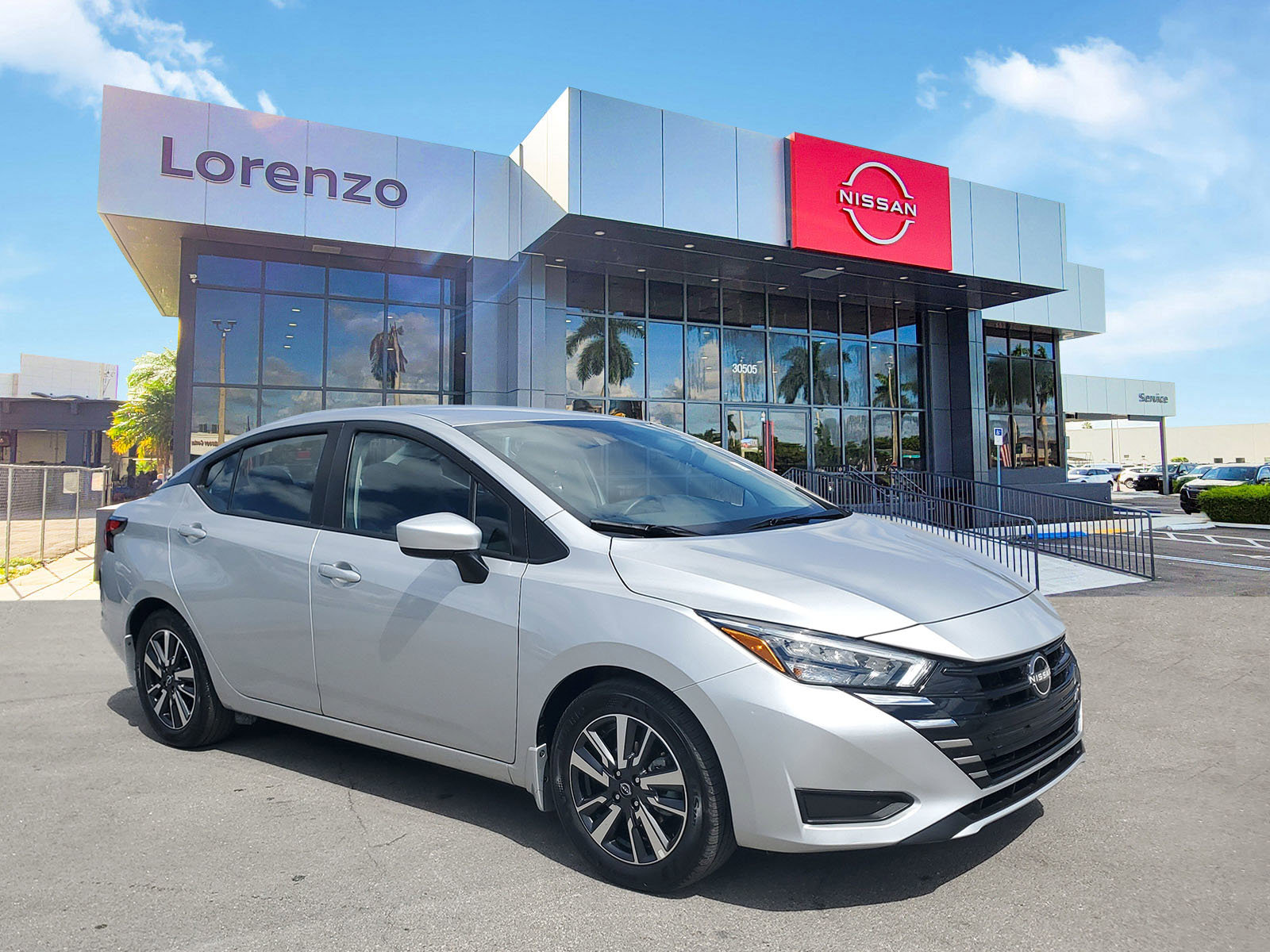 Certified 2025 Nissan Versa SV w/ Trunk Package image 3