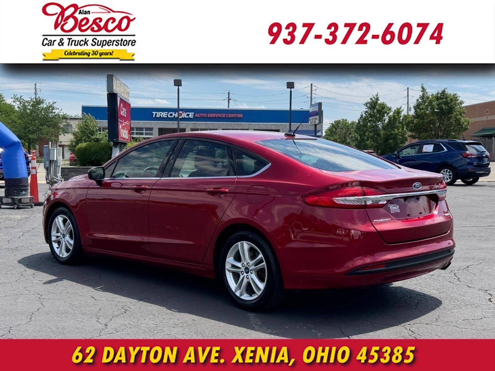 Used 2018 Ford Fusion SE w/ Fusion SE Technology Package FWD image 6