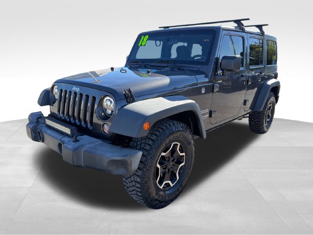 Used 2018 Jeep Wrangler Unlimited Sport w/ Connectivity Group AWD/4WD image 3