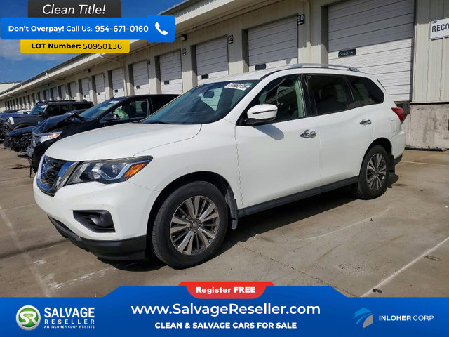 Used 2018 Nissan Pathfinder SV w/ Cargo Package FWD image 1
