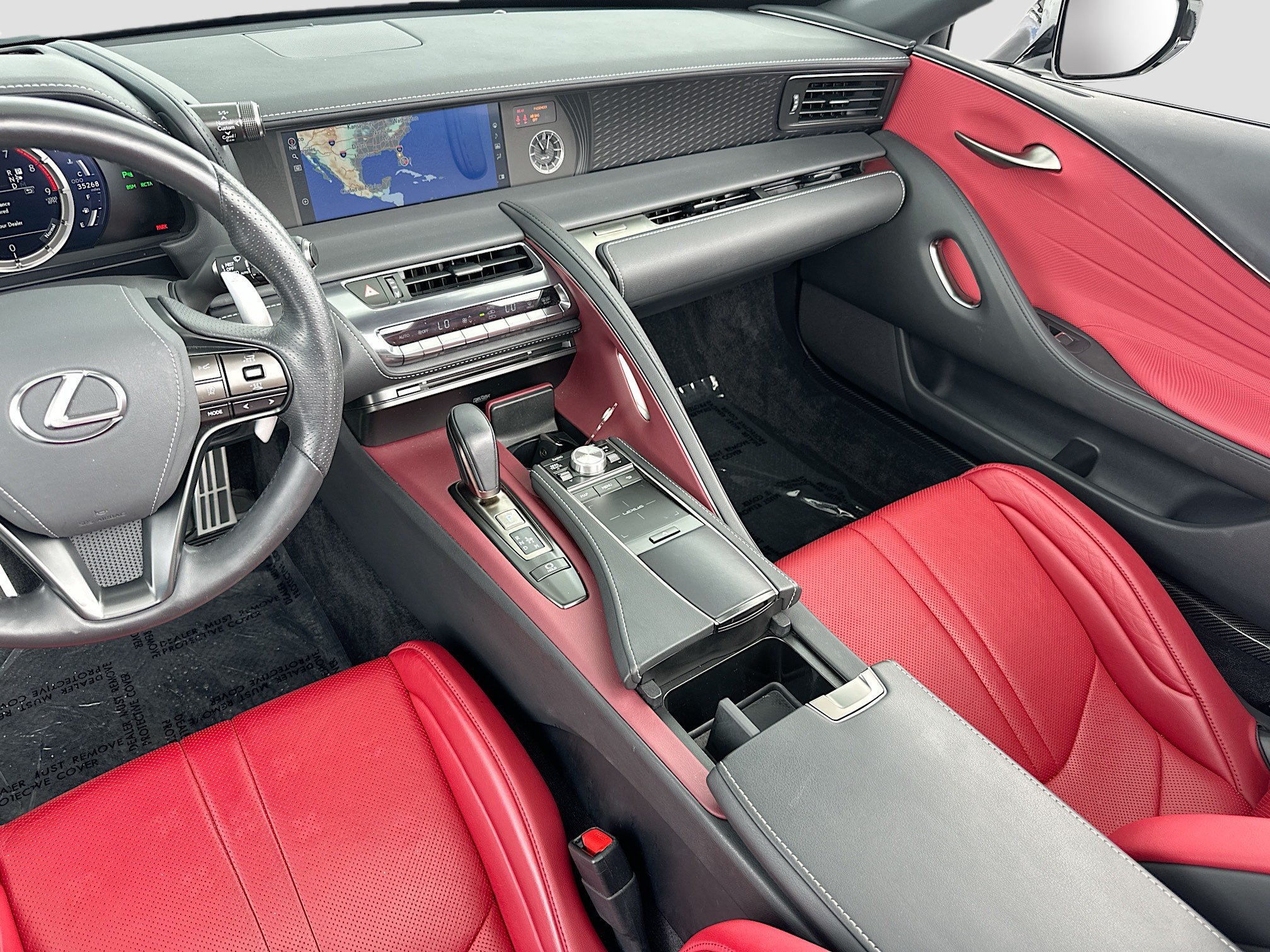 Used 2021 Lexus LC 500 Convertible w/ Touring Package RWD image 22