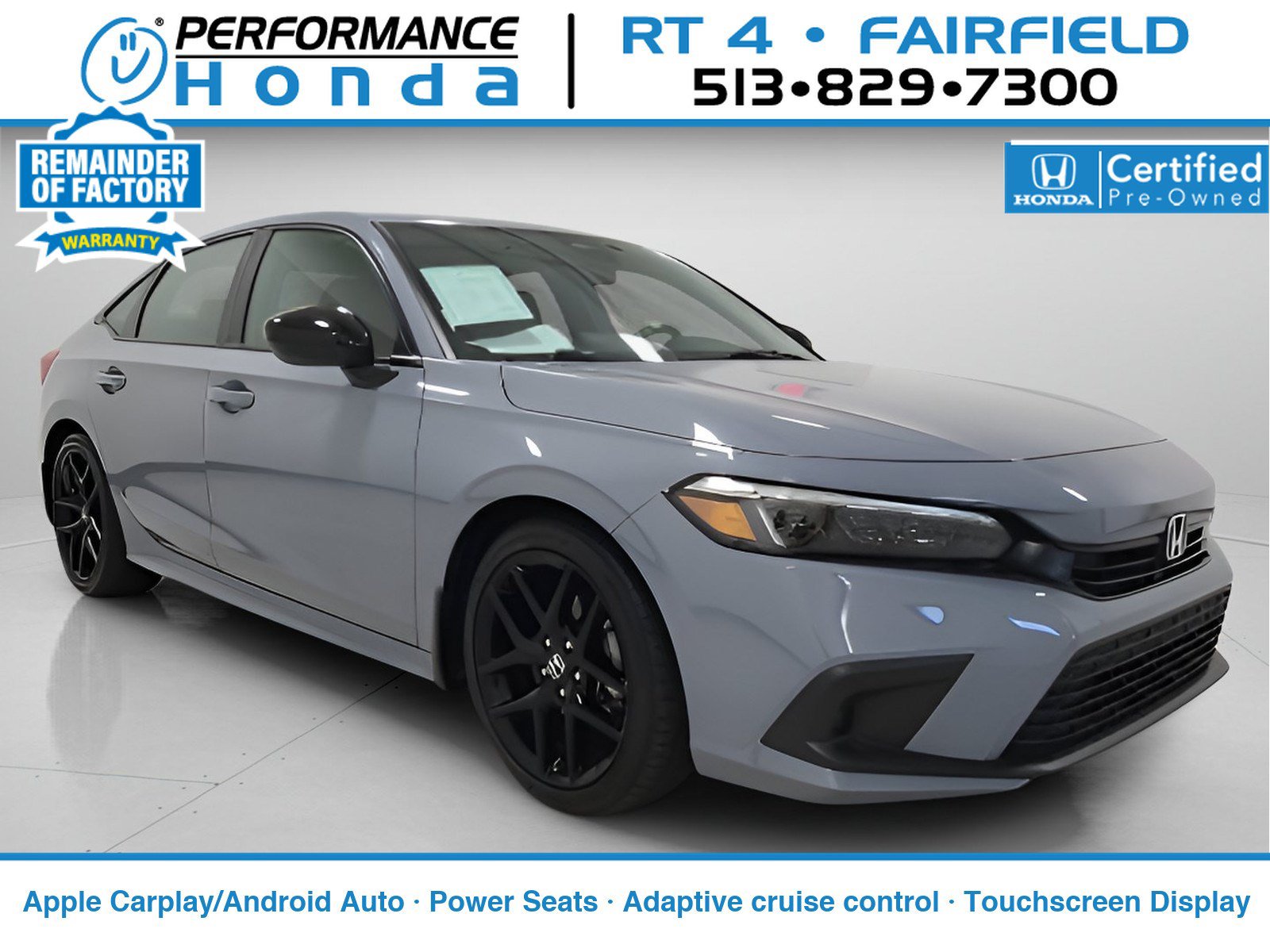 Certified 2024 Honda Civic Sport